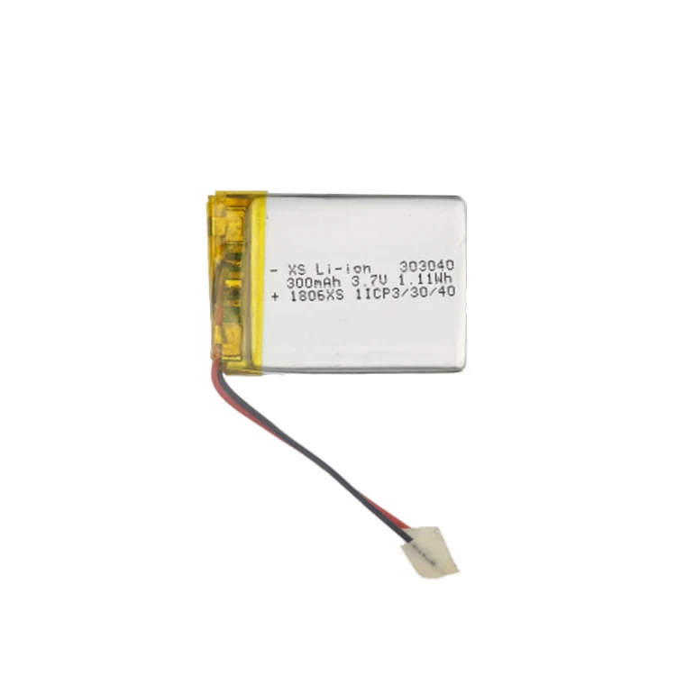 Newest Hot Selling Customized 3.7V 300mAh ion lithium polymer battery  for Floodlight