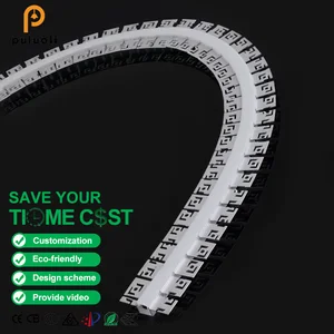 PULUOTI Factory-Bend Large Luminous Aluminum Alloy Powder Coated Surface Mounting for Lighting with Provided Drawing Scheme