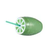 Taza cilíndrica de limón verde