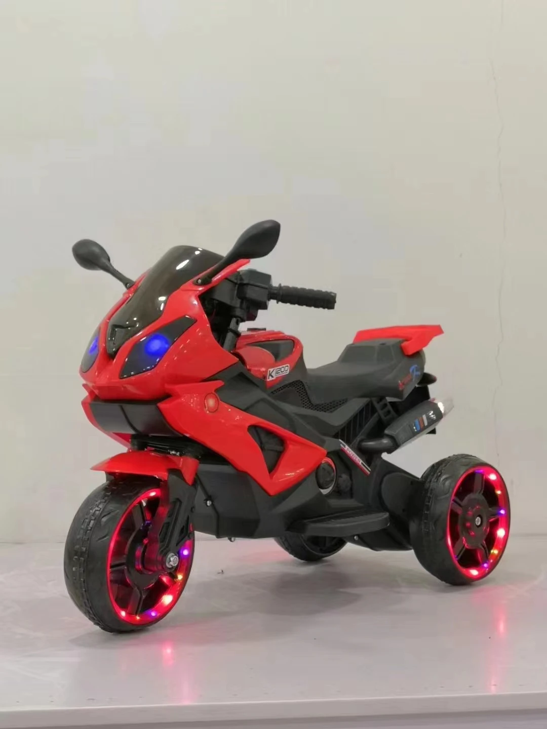 6v Battery Powered 3 Wheels Kids Motorbike Children Toys Ride On Car