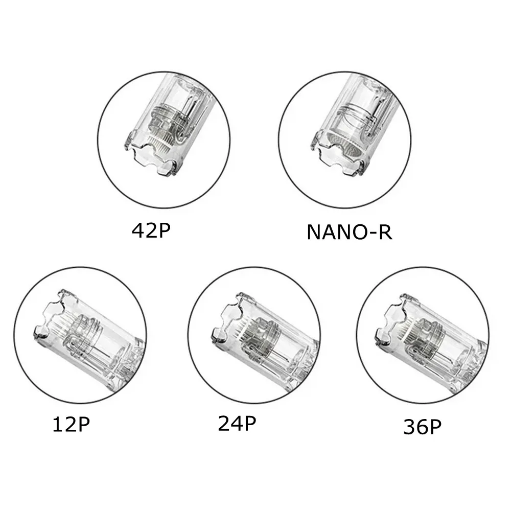 <h3 class="isSelectedEnd"><strong>Replacement needle cartridges designed for the Dr. Pen Ultima A10 microneedling device, available in 12-pin, 24-pin, 36-pin, 42-pin, and Nano-R configurations.</strong></h3> <p class="isSelectedEnd">Choose the cartridge configuration that best matches your treatment technique and coverage requirements. Each cartridge is designed as a replaceable treatment head for the <strong>Dr. Pen Ultima A10</strong>, allowing operators to keep the device ready for different microneedling applications without replacing the complete pen.</p> <p class="isSelectedEnd"><strong>Available Configurations:</strong> 12-Pin · 24-Pin · 36-Pin · 42-Pin · Nano-R</p> <blockquote><strong>Compatibility:</strong> Designed specifically for the Dr. Pen Ultima A10. Always verify the device model and cartridge connection before ordering.</blockquote> Dr. Pen Ultima A10 Replacement Cartridges – 12/24/36/42 Pin & Nano-R