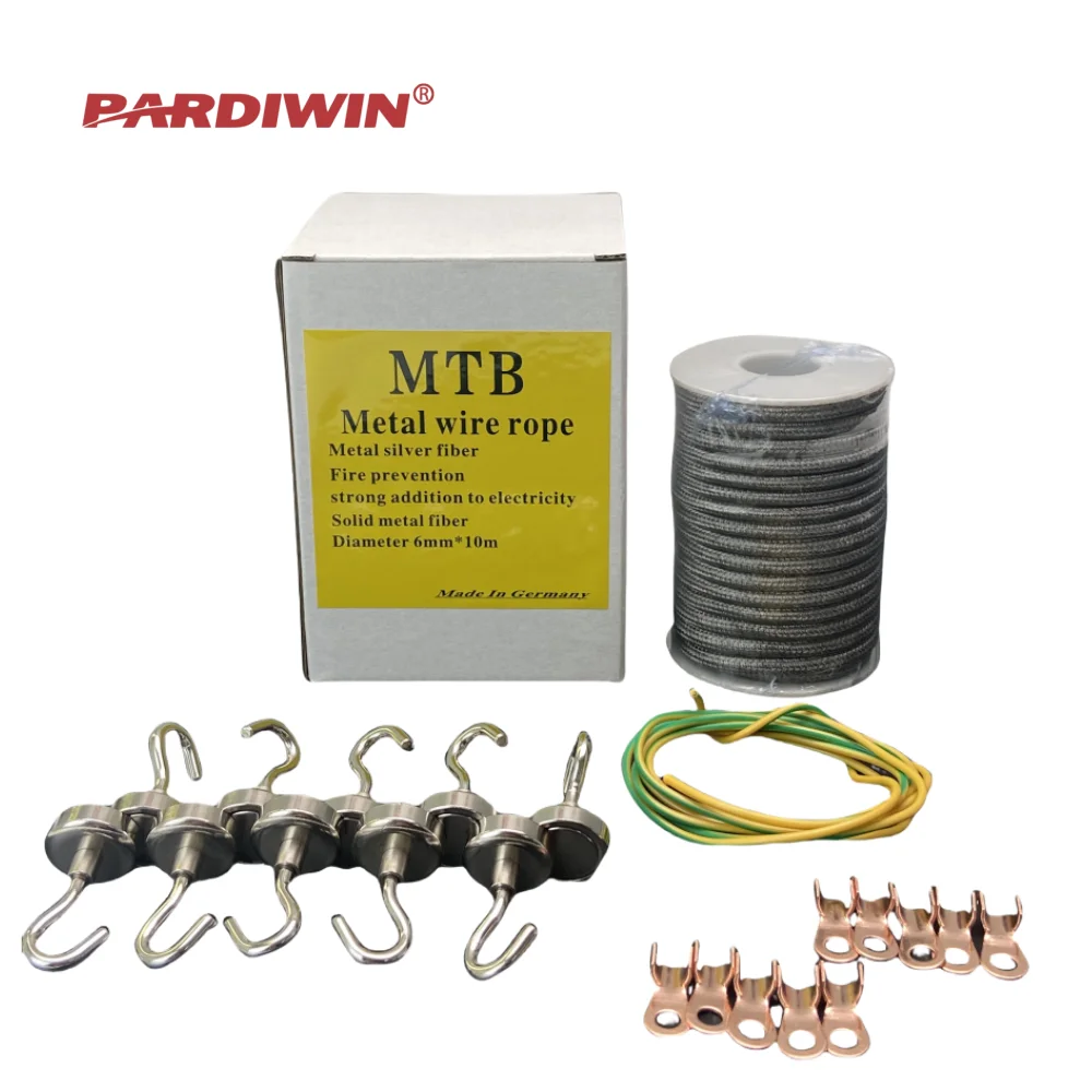 MTB Silver Fiber Anti-Static Rope for Photogravure Press Laminating ...