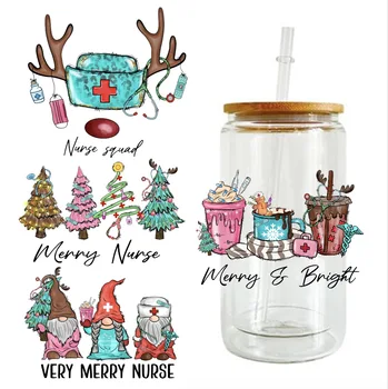 Factory Wholesale Custom UVDTF Logo Cup Cold Transfers Digital Printing Film Sheet Label UV DTF Wraps Stickers for Mugs