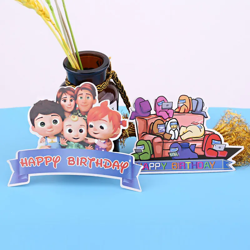 Wholesale Happy Birthday Topper Cake Cartoon Character Cake Toppers For ...