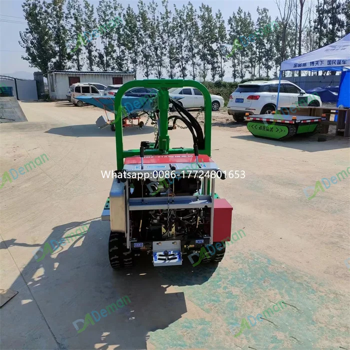 Crawler Tracks Plum Tree Shaker Pecan Almond Tree Shaking Machine Apricot plum Tree Vibration Harvester