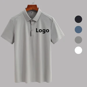 Custom Logo Fashion Bulk Cotton Tshirts Graphic T Shirts Streetwear Clothing Manufacturers Summer Mens Polo Shirts