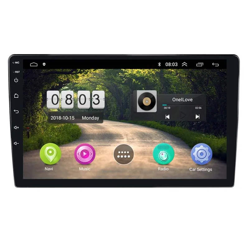 Androidナビ Universal 9-10 Inch Full HD 2 Din Android Car Stereo Radio with