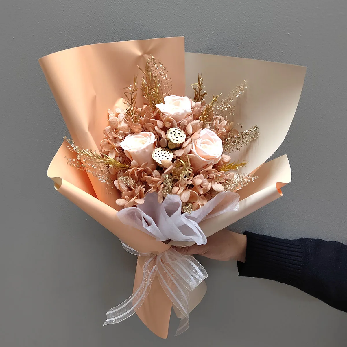 Wholesale Long Lasting Customized Preserved Flowers Plants Mothers Day