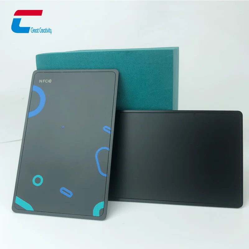 Customized Access Control Blank RFID NFC Metal Business Card MIFARE Classic 1K Rfid Metal Cards