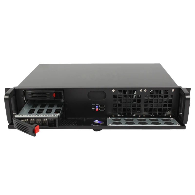 19 Inch Firewall Server case 2U Short Deep Rackmount Server Chassis Cabinet