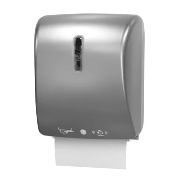 ABS Plastic Wall Mounted Touch-Less Automatic Electric Toilet Paper Dispenser With Lock For Hotel