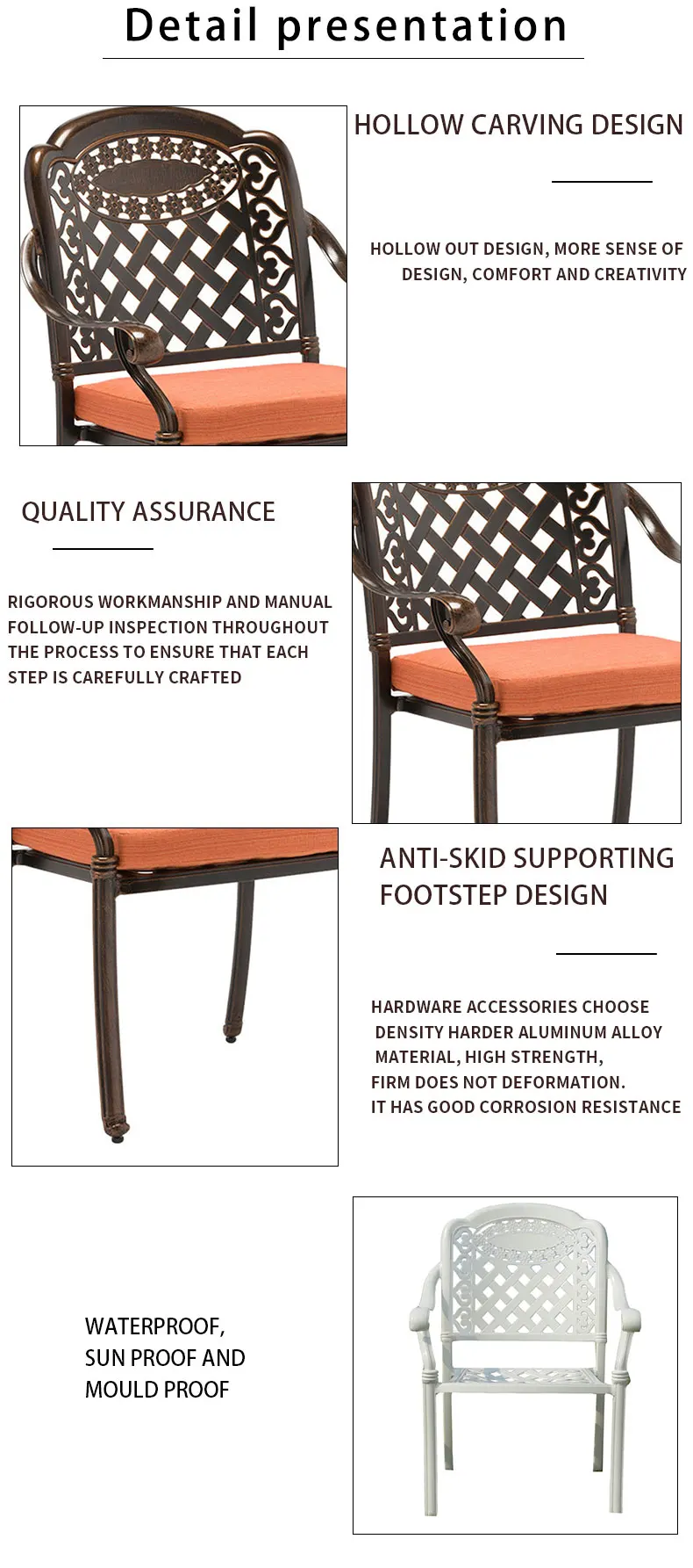 Backyard Assembled Patio Furniture Outdoor Patio Restaurant Furniture