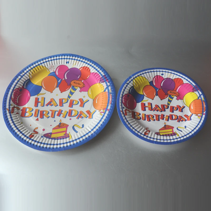 Lovely Happy Birthday Party Paper Plates Buy Disposable Paper Plate