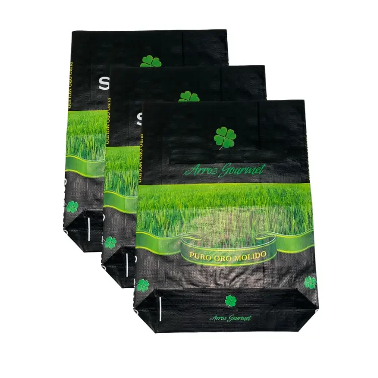 Reasonable Price Custom Printed Promotional Empty PP Woven Bags for Flour Rice Grain Animal Feed Use