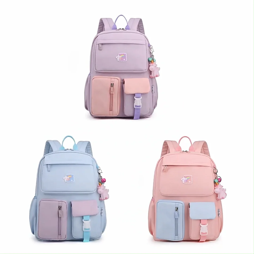 Rainbow Shoulder Strap School Bag For Teenagers Girls Children's ...