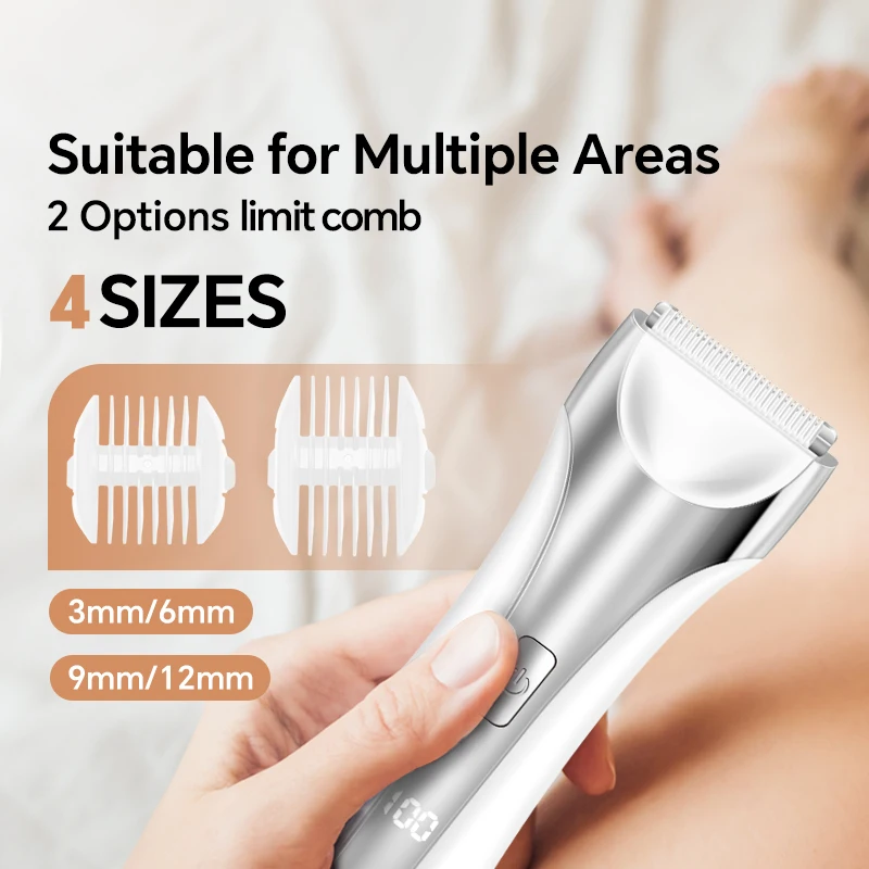 Private Electric Men's Women's Shaver USB Charging Ceramic Blade Egg Shaper Portable Body Groomer Body Hair Trimmer details