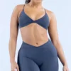 Reggiseno Twist - Blu Grigiastro