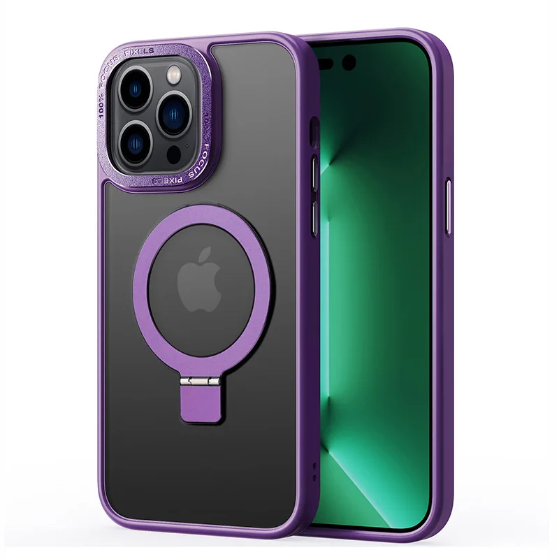 MOOTOBO Custodia Magnetica 4 In 1 Per IPhone 15 Pro | MagSafe | Con 2 Vetri E Protezione Fotocamera - 4