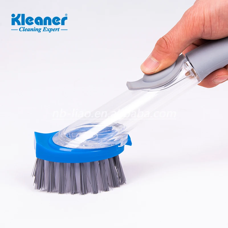 Kleaner Dish Wand Brush With Soap Dispenser Soap Dispensing Dish Washing  Brush - Buy Kleaner Dish Wand Brush With Soap Dispenser Soap Dispensing  Dish Washing Brush Product on