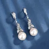 White Pearl ear studs