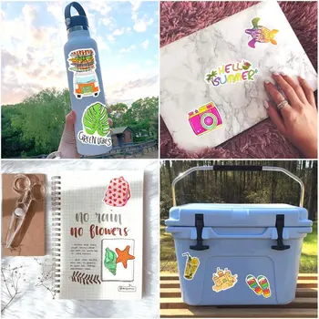 70PCS VSCO Stickers Pack - Decorative Hand Painted Toys display picture 3