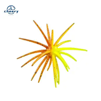 CHEERY Cross-border TPE Soft Bait Lure-Floating Black-Pit Water Bladder Ball & Sea Urchin Shapes WithoutHooks Boxed Packaging – Soft Lure – view 2