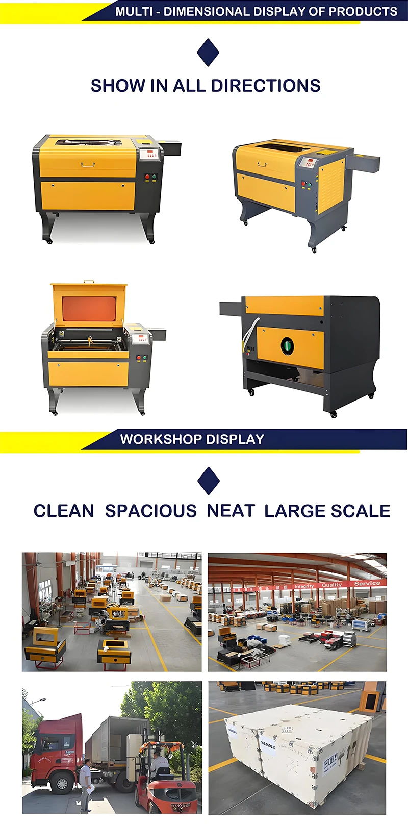 Wer4060 3D CNC Laser Cutting Engraver Co2 Thunder Laser for All Materials Name Plate Glass Angrafer Engraver Supports Ai Graphic