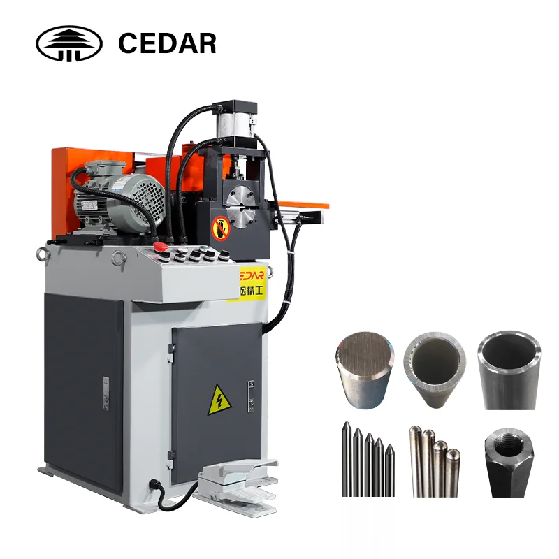 Chamfering Deburring Pipe for Metal Double Head Automatic Chamfer Set Electric Desktop to Steel Rod Machine