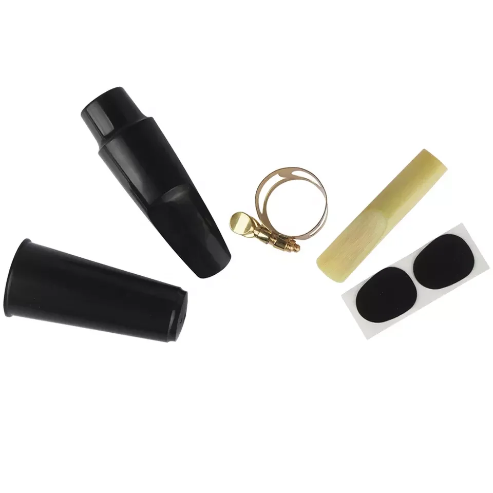Wholesales High Quality Saxophone Parts Black Abs Saxophone Mouthpiece