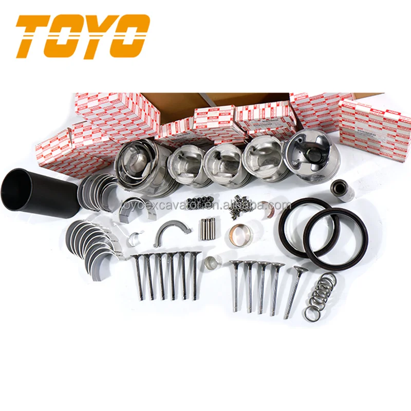 Engine Spare Parts 4JJ1 4JB1 4JG1 4JG2 4HK1 4BG16BG1 6BG1T 6BD1 6HK1 Engine Liner Kit for ISUZU Parts