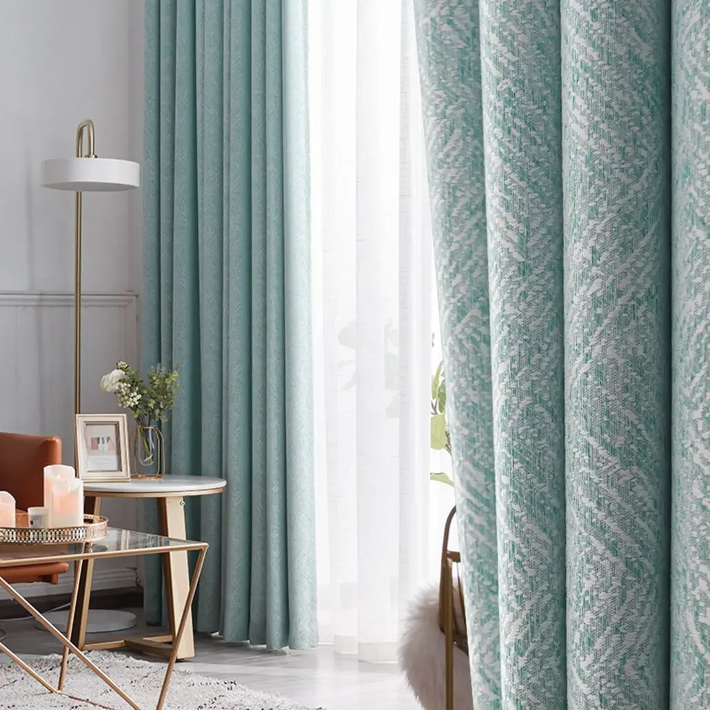 Factory Supply Design Soft And Warm Handfeeling Solid Window Curtain ...