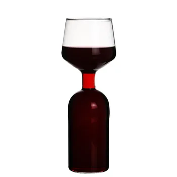 Customized red wine glass bottle wine decanter borosicate glass for wine