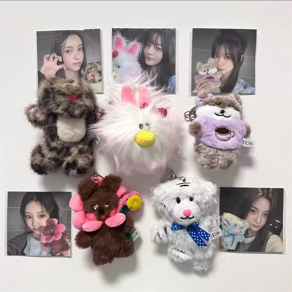 KPOP ILLIT 10cm ぬいぐるみキーホルダー ユナ ウォンヒ ミンジュ PP綿