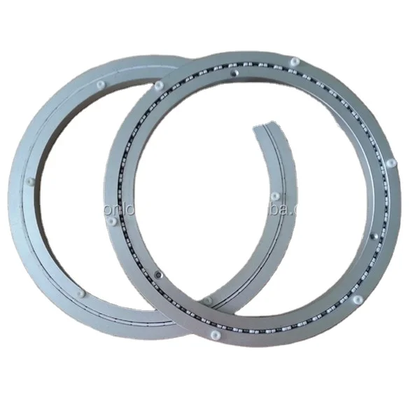 Silencing Aluminum Alloy Table Turntable Swivel Plate 14 Inch Lazy Susan for Restaurant