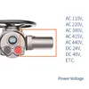 Actuador Eléctrico 220V 380VAC