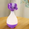Jade vase purple