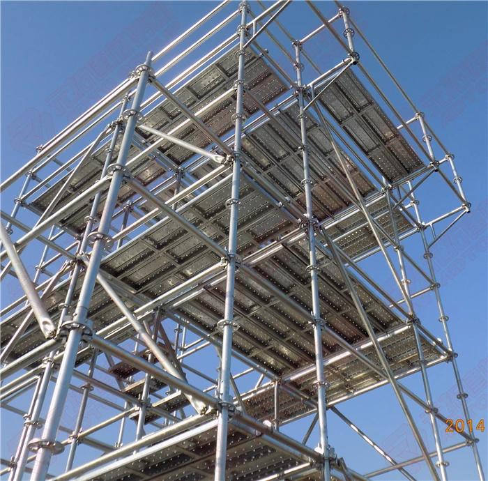 Hot Dipped Galvanized Multidirectional Ringlock Scaffolding for High-rise Buildings