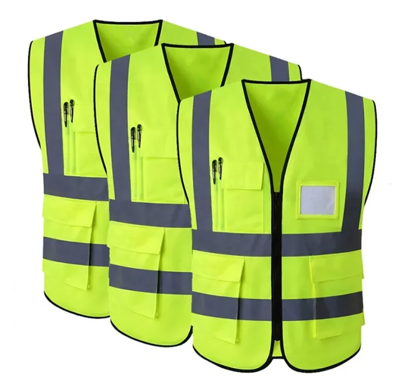 Reflective Vest Safety Vest Jacket Strip Personal Security Construction