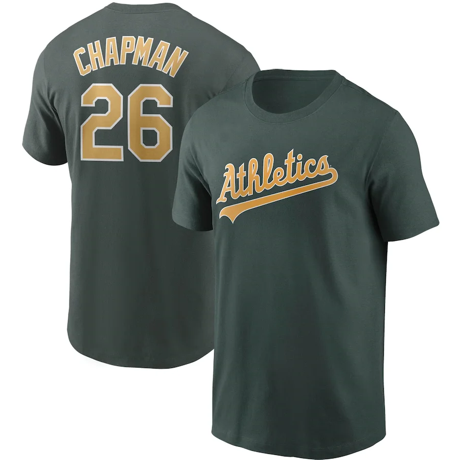 Wholesale sport men's t-shirt custom baseball jersey oakland