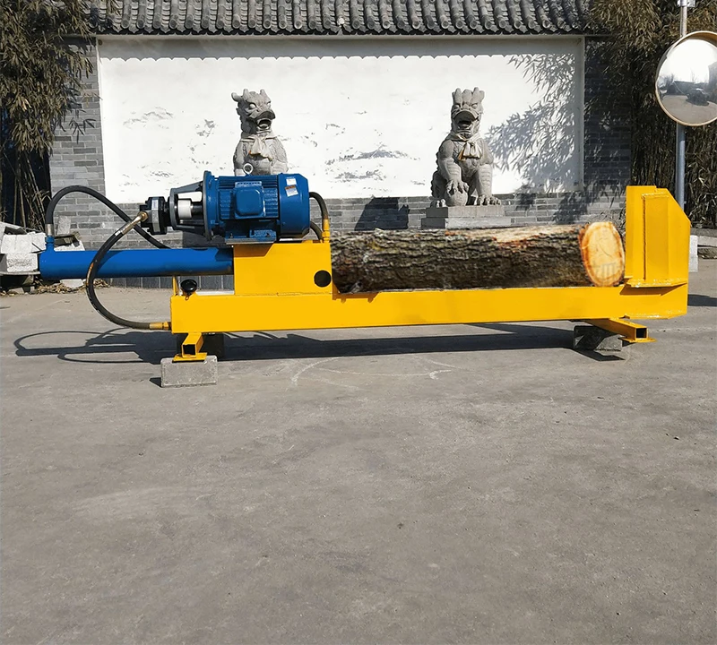 Kina Fabrikk Direkte Ny Stil Elektrisk 15Ton Hydraulisk Trelogge Splitter Fyrstokk Prosessor