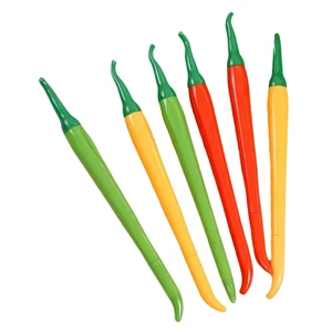 Cute Gel Ink Pen Creative Vegetable-Modeled Student Stationery Pen Custom logo for Restaurant Welcome Gifts
