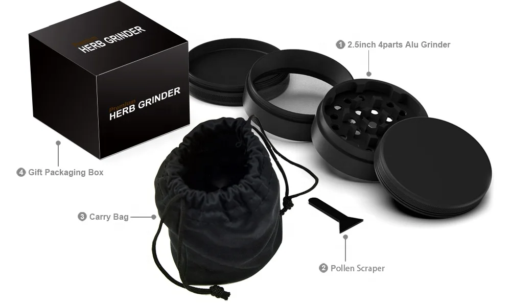 VA Grinders Wholesale Herb Grinder Cigarettes Rolling Papers Smoking  Accessories with Free OEM Logo