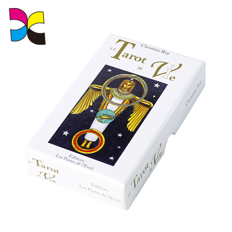 Высокое качество упаковка коробки печать четырёхцветная автотипия Бумага для художественной печати обычай игра карты Таро