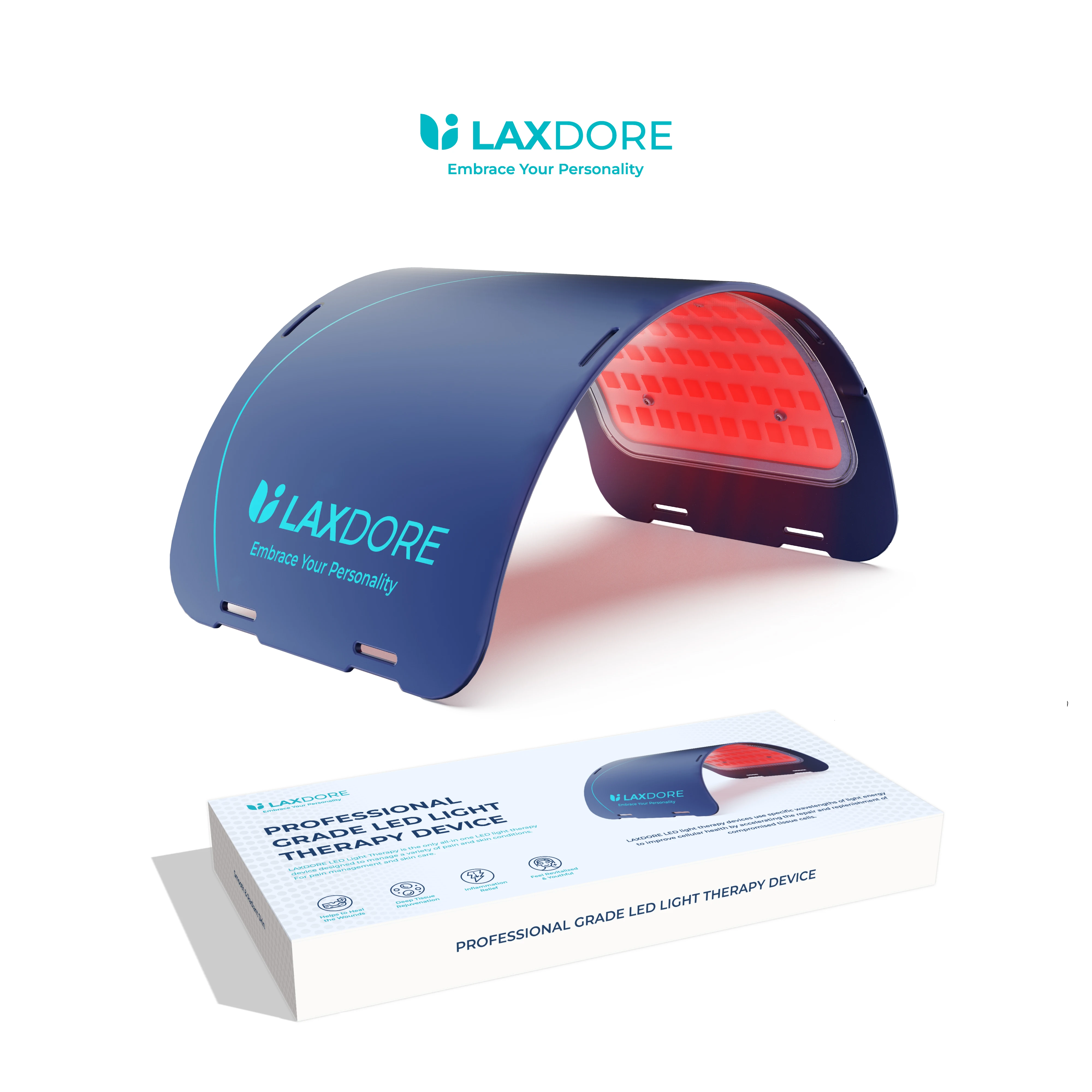 Celluma facial blue red light therapy device professional anti aging