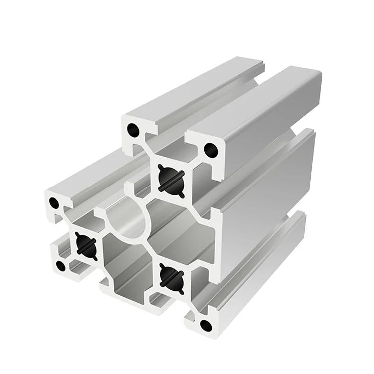 8840L Corner Extruded Aluminum Profile 8080 Corner Automation Equipment Rack Industrial Aluminum Alloy Profile