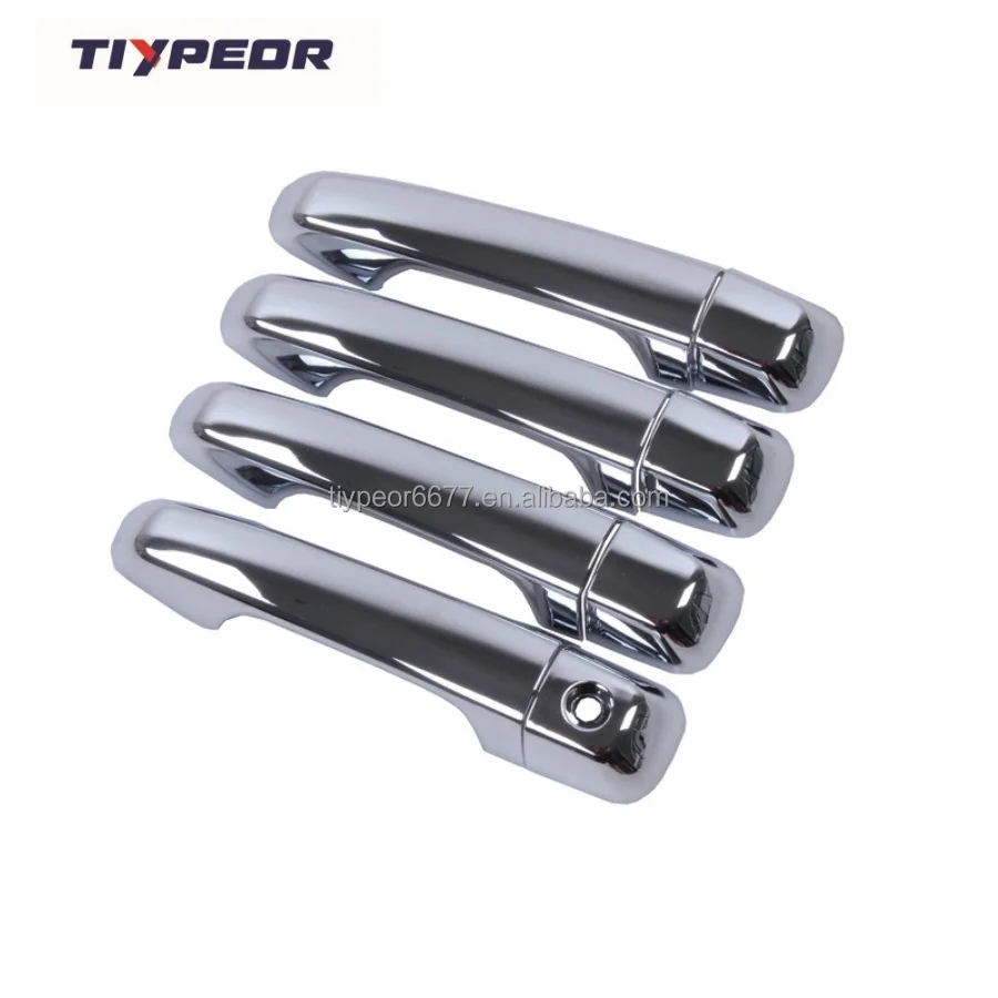 product tiypeor for toyota land cruiser 2015 door cup protector handle front fog lamp rear mirror gas tank cover exterior trims kit228-6