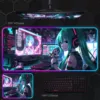Fluorescent green gaming miku - 2503004mm - color box packaging