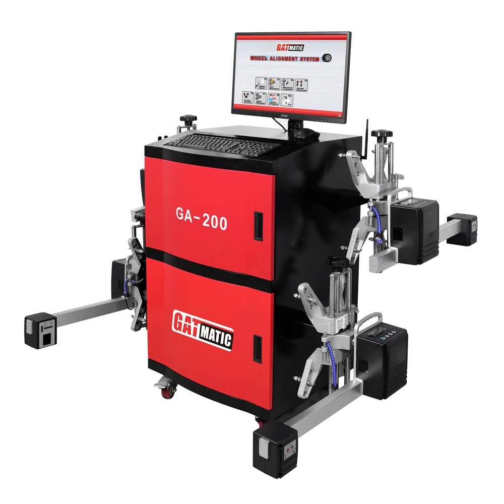 GATmatic Precise 3D Workshop Wheel Alignment Machine CCD Wheel Aligner for Truck and Car Lift Type Wheel Balancer Equipment