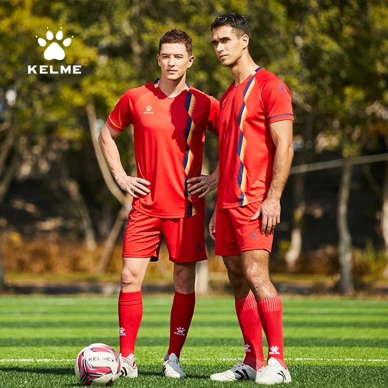 Kelme Custom Men's Soccer Jersey Football Uniforms Soccer Training