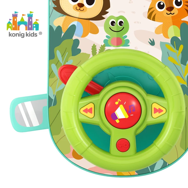 Konig Kids Baby Car Steering Wheel Toys Play in Game the